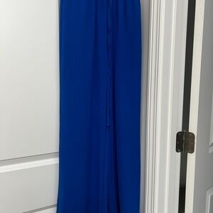 SHEIN Blue Wide Leg Pants